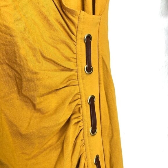 Varner Marc Valvo Mustard Dress - Picture 3 of 5